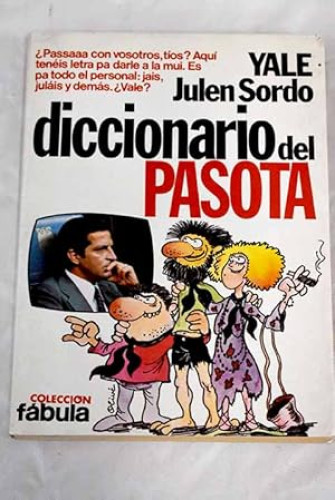 Portada del libro de Diccionario del pasota