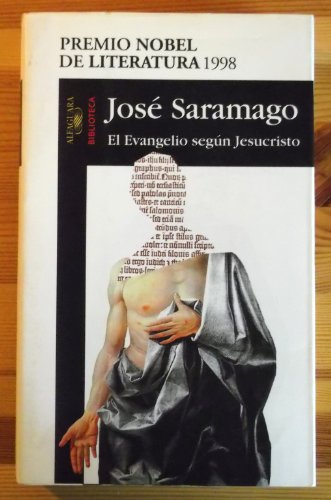 Portada del libro de EL EVANGELIO SEGUN JESUCRISTO - BIBLITECA SARAMAGO