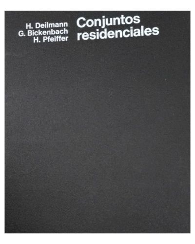 Portada del libro de Conjuntos residenciales