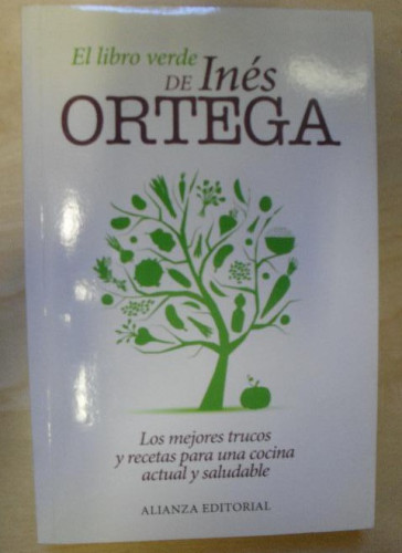 Portada del libro de El libro verde de Inés Ortega Alianza Editorial 2013 262pp