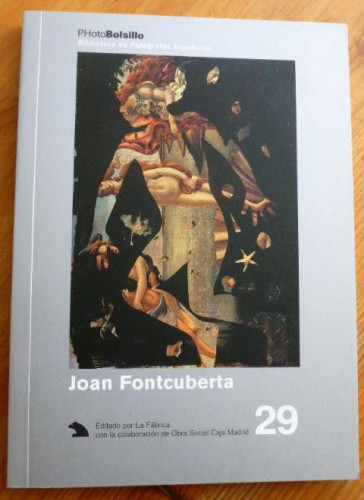 Portada del libro de JOAN FONTCUBERTA. LA FABRICA. Nº 29. 2000 56pp