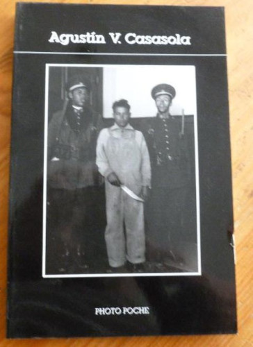 Portada del libro de AgustÂin V. Casasola: [photographies (Photo Poche)