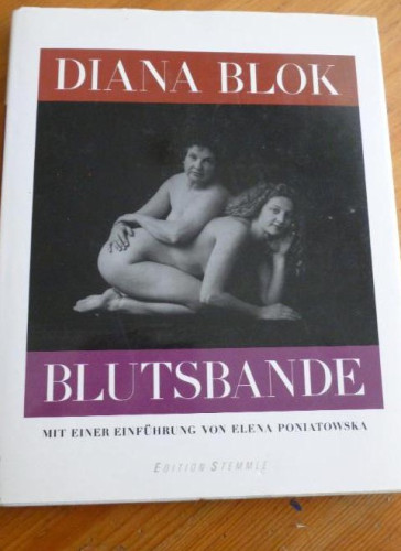 Portada del libro de Blutsbande. Photographien