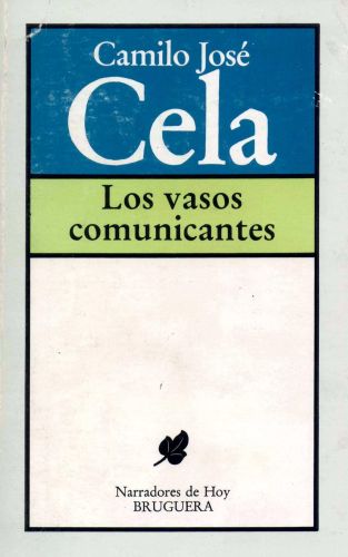Portada del libro de Los vasos comunicantes.