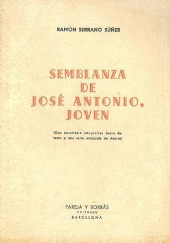 Portada del libro de SEMBLANZA DE JOSÉ ANTONIO JOVEN 