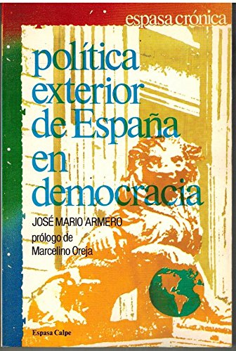 Portada del libro de Política exterior de España en democracia