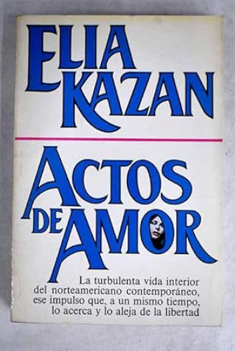 Portada del libro de Actos de amor