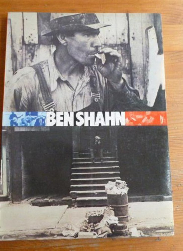 Portada del libro de BEN SHAHN. SALA PABLO RUIZ PICASSO MAYO 1984 96pp