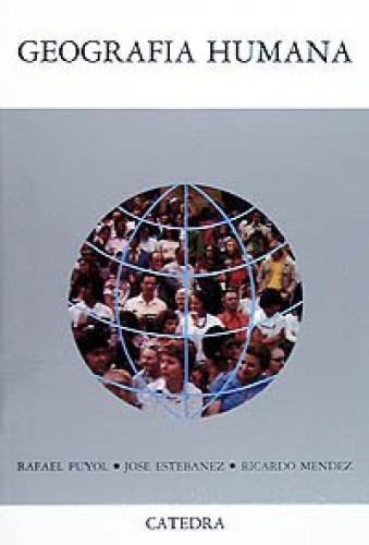 Portada del libro de Geografía humana