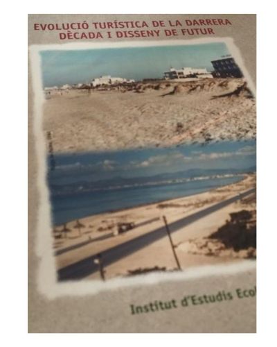 Portada del libro de EVOLUCIO TURISTICA DE LA DARRERA DECADA I DISSENY DE FUTUR ILLES