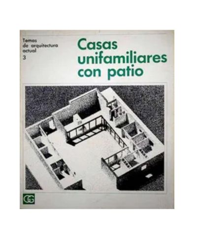 Portada del libro de Casas unifamiliares con patio