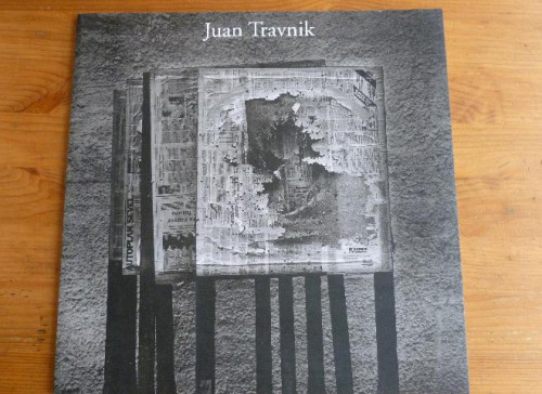 Portada del libro de JUAN TRAVNIK. UNIVERSIDAD DE SALAMANCA. 1997 45pp