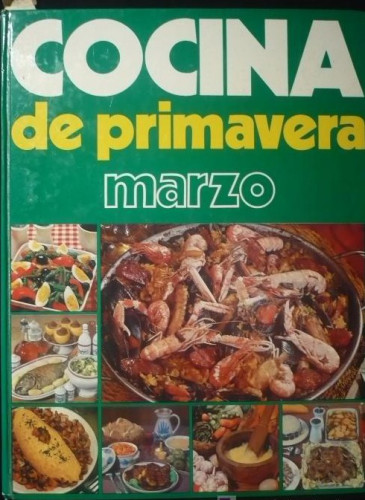 Portada del libro de COCINA DE PRIMAVERA. FEBRERO. ED. PENINSULAR. 1975,100 PAGINAS.