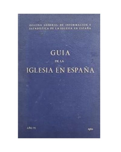 Portada del libro de GUÍA DE LA IGLESIA EN ESPAÑA