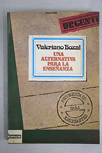 Portada del libro de Una alternativa para la enseñanza
