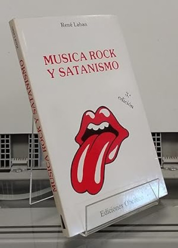 Portada del libro de MÚSICA DE ROCK Y SATANISMO