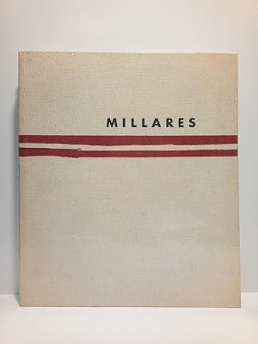 Portada del libro de Manolo Millares (catálogo de exposición)
