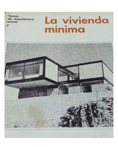 Portada del libro de La vivienda mínima.