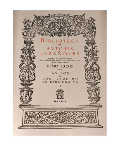 Portada del libro de Biblioteca de Autores españoles. Tomo XCIV. 