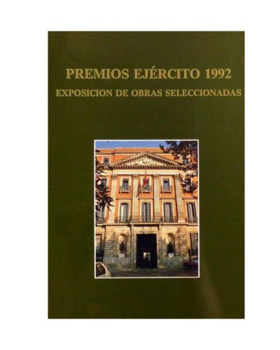 Portada del libro de Premios Ejército 1992. Exposición de obras seleccionadas.