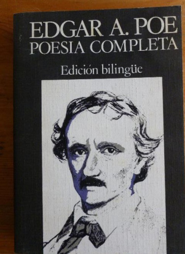 Portada del libro de POESIA COMPLETA. EDGAR A. POE. BILINGUE. RIO NUEVO 1º ED.1974 335pp