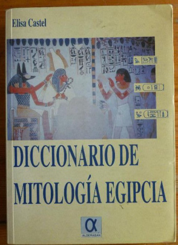 Portada del libro de Diccionario de mitologia egipcia