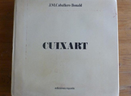 Portada del libro de Cuixart (Colección Fábula y signo)