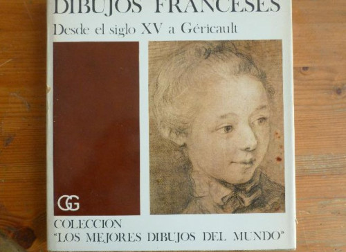 Portada del libro de Dibujos franceses: (desde el siglo XV a Gericault)