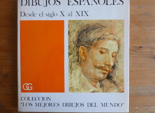 Portada del libro de Dibujos españoles. Desde el siglo X al XIX