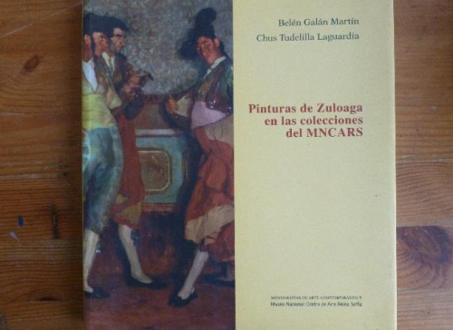 Portada del libro de Pinturas de zuloaga en las colecciones del mncars