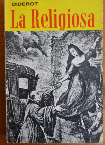 Portada del libro de LA RELIGIOSA. Version al Español De Alberto Hauf. Diderot, GRIJALBO 1967 189 pp