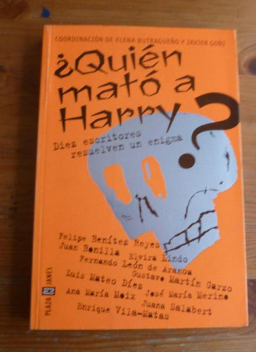 Portada del libro de Quien Mato a Harry?