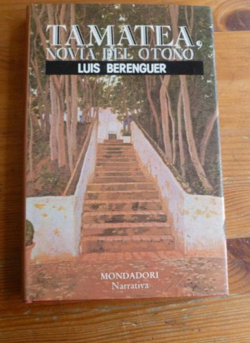 Portada del libro de TAMATEA.NIVIA DEL OTOÑO. LUIS BERENGUER. 1988 203pp