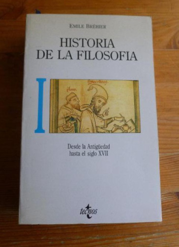 Portada del libro Historia de la filosofia, 2 vols