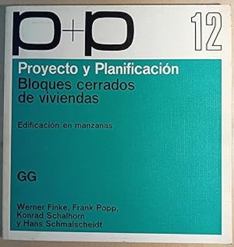 Portada del libro de Bloques cerrados de viviendas