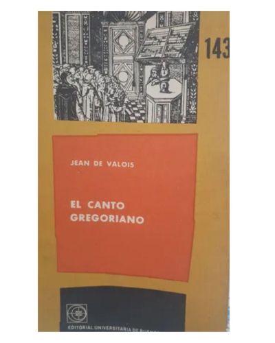 Portada del libro de El canto gregoriano