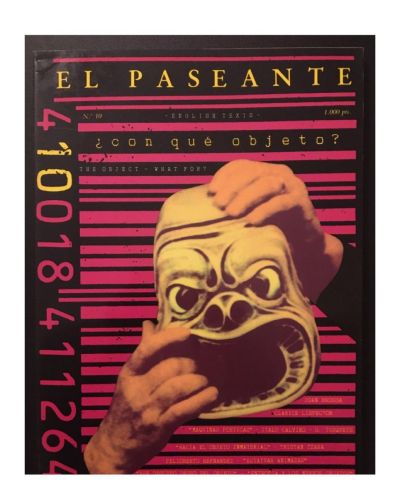 Portada del libro de Revista El Paseante. N. 10 ¿Con que objeto?