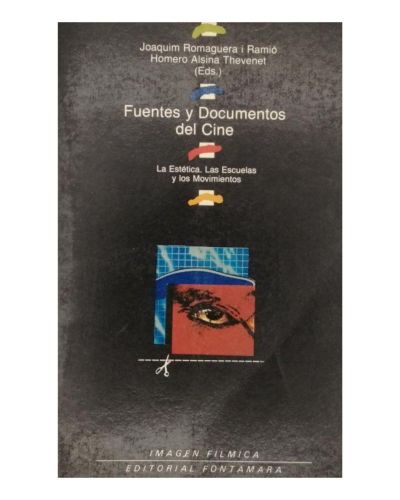 Portada del libro de Fuentes y documentos del cine