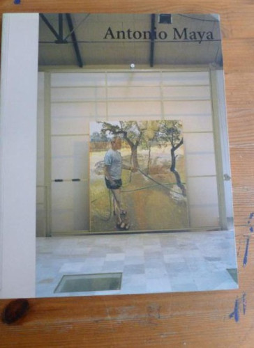 Portada del libro de ANTONIO MAYA. CENTRO CULTURAL CONDE DUQUE. 2002 128pp