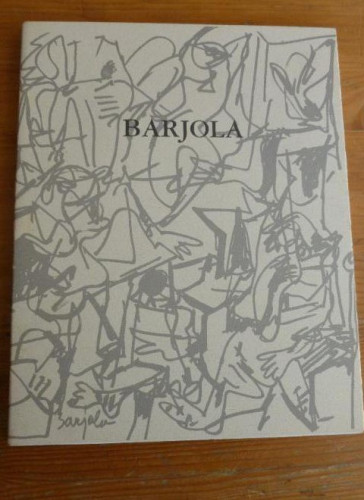 Portada del libro de BARJOLA. 1997-2000 GALERIA ANTONIO MACHON. 2000 SIN PAGINAR