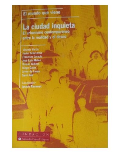 Portada del libro de La ciudad inquieta