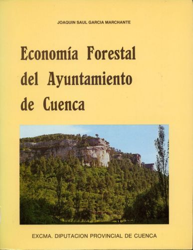 Portada del libro de Economía forestal del Ayuntamiento de Cuenca