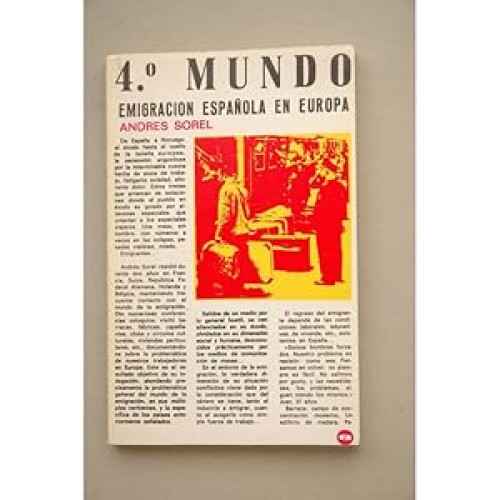 Portada del libro de Cuarto mundo. Emigración española en Europa