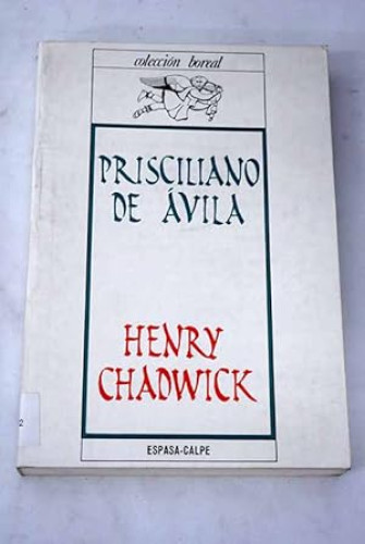 Portada del libro de Prisciliano de Ávila