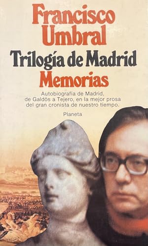 Portada del libro de Trilogía de Madrid. Memorias