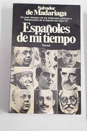 Portada del libro de Españoles de mi tiempo