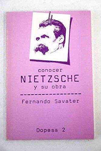 Portada del libro de Nietzsche y su obra