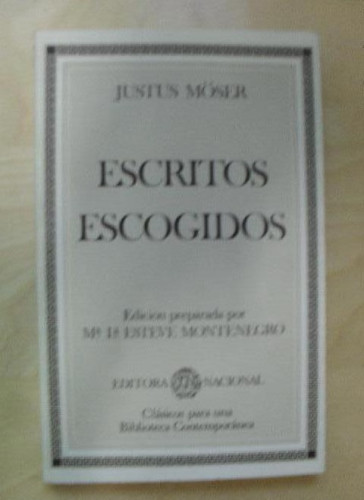 Portada del libro de Escritos Escogidos