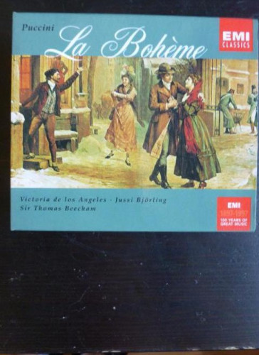 Portada del libro de La Bohème - Puccini