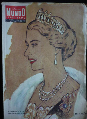 Portada del libro de GRAN MUNDO ILUSTRADO. ELIZABETH II.